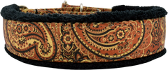 Autumn Paisley 1" Limited Slip Collar by Fuzzywumpets