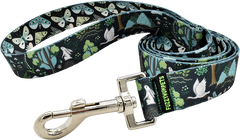 Enchanted Forest 1" snap leash by Fuzzywumpets