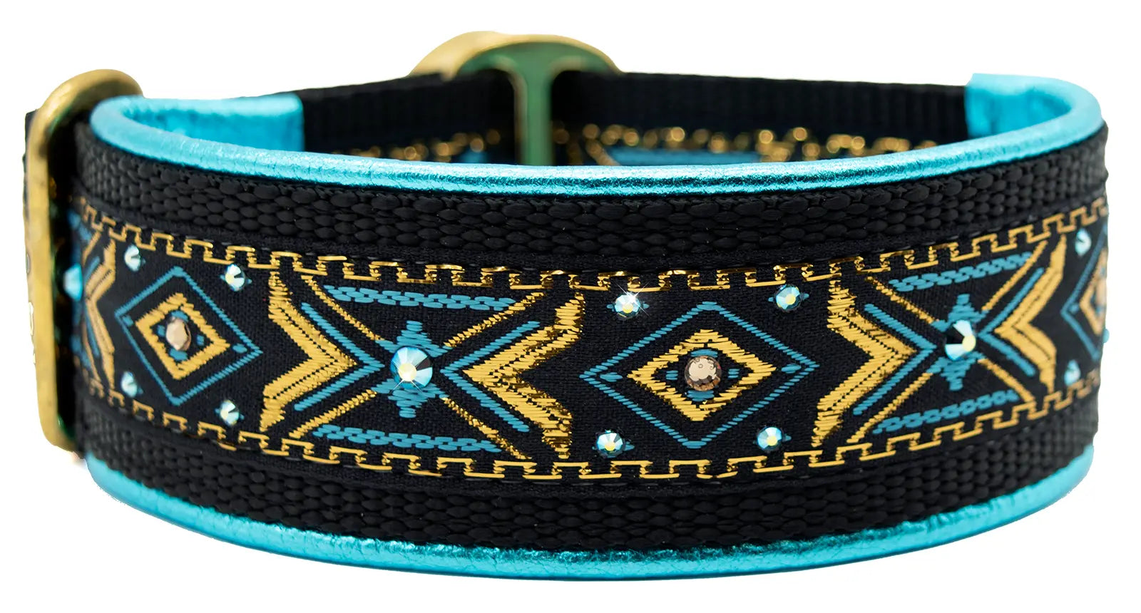 Blackjack leather online dog collars