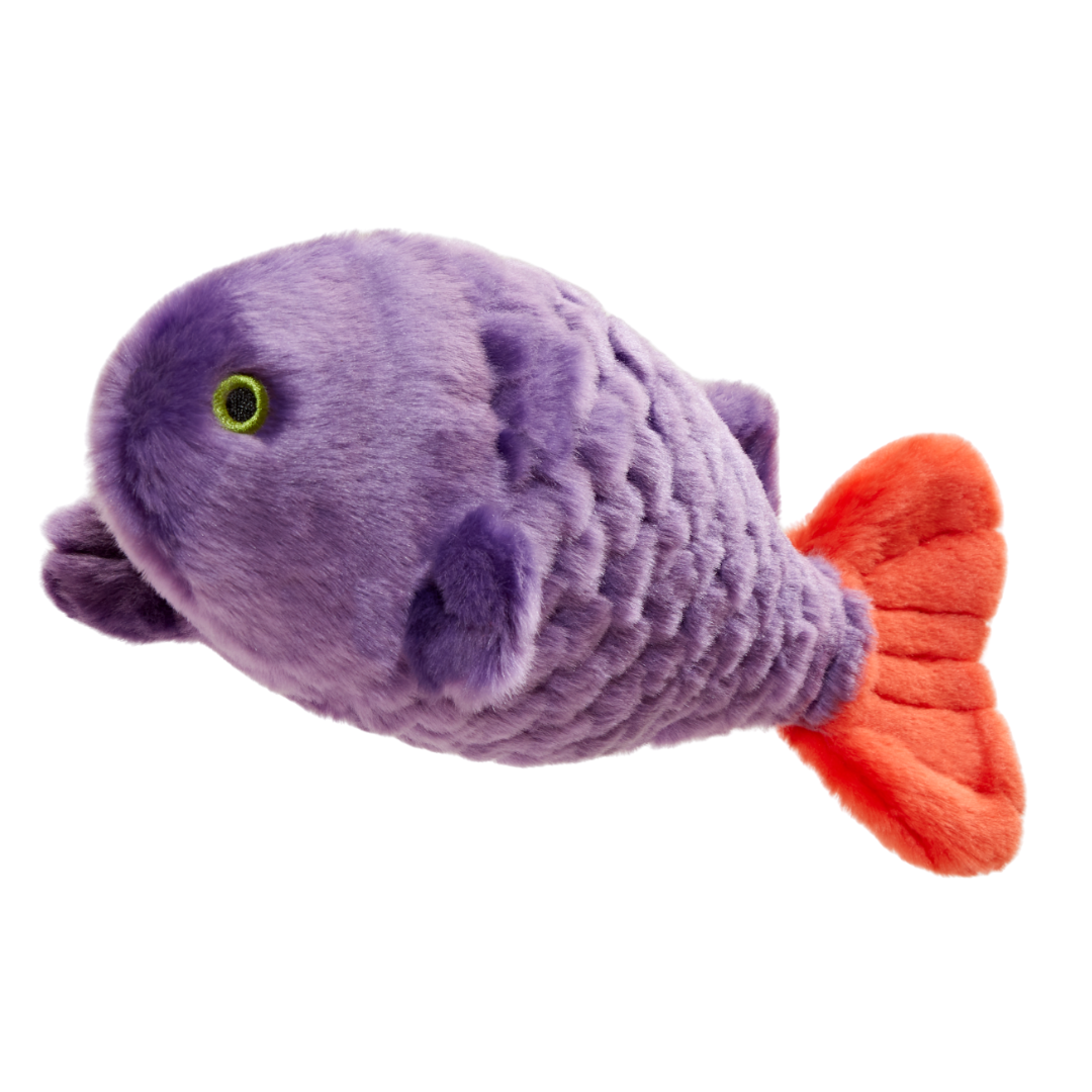 Cici Tropical Fish plush dog toy by Fluff & Tuff.