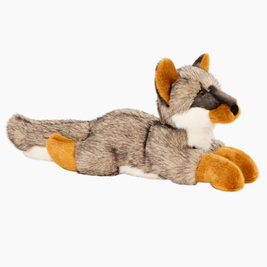 Sterling Fox plush dog toy by Fluff & Tuff.