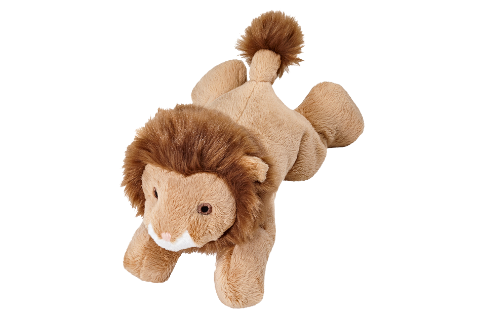 Leo Lion plush dog toy by Fluff & Tuff.