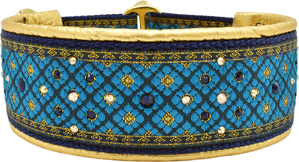 1.5" Peacock Valhalla Luxe Limited Slip Collar