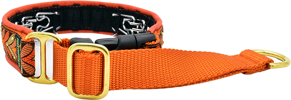 1” Gold & Orange Honoré Luxe Private Trainer Fuzzywumpets