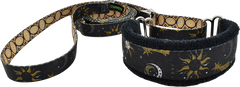Celestial Splendor Everyday Martingale Walking Lead for dogs, handmade in the USA by Fuzzywumpets.