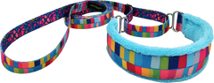 Color Drench 1" Walking Lead by Fuzzywumpets