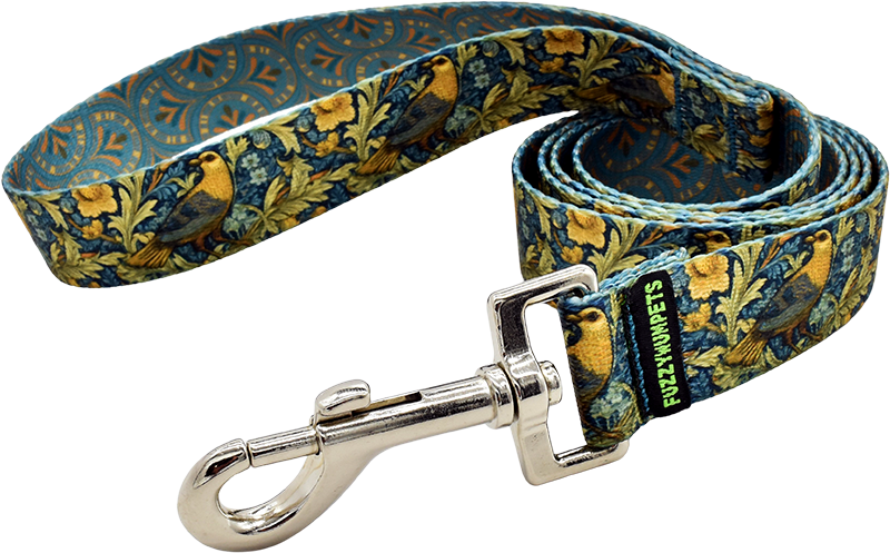 Flight of Fancy snap leash by Fuzzywumpets