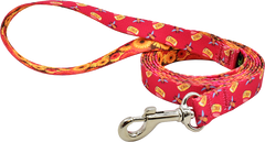 Honey Bees 1" snap leash by Fuzzywumpets