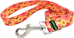 Hothouse Flowers snap leash by Fuzzywumpets
