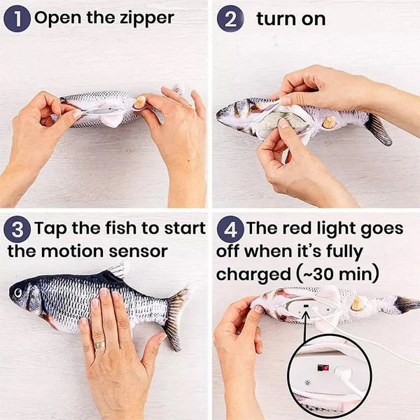 Floppy Fish Dog Toy generci