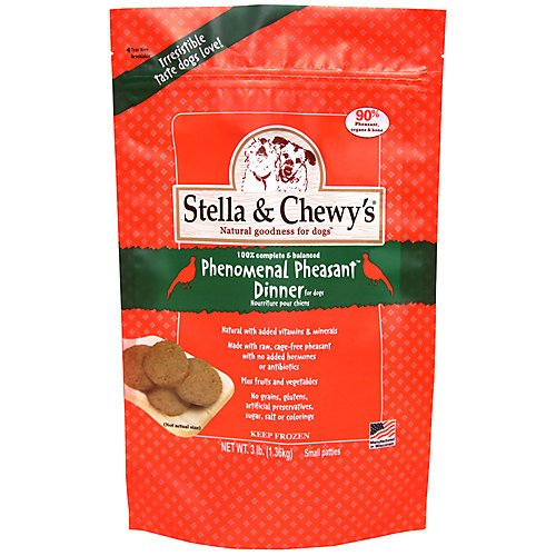 Stella & Chewy's Frozen Raw Dog Pheasant 6 lbs