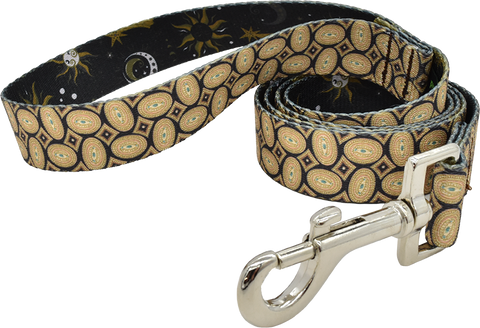 Smoking Jacket 1" snap leash by Fuzzywumpets