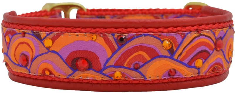 1" Sunset Fandango Luxe Limited Slip Collar
