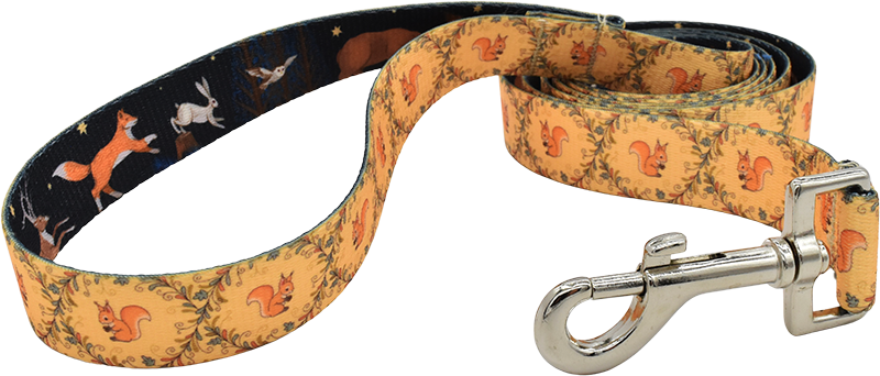 The S Word 1" snap leash by Fuzzywumpets
