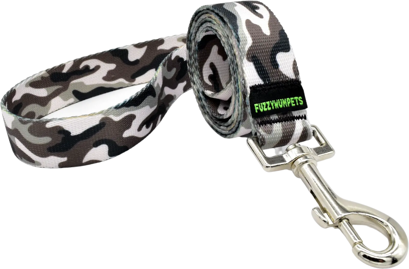 1" Simplicity Snap Leash - multiple patterns & lengths for dogs, handmade in the USA by Fuzzywumpets.