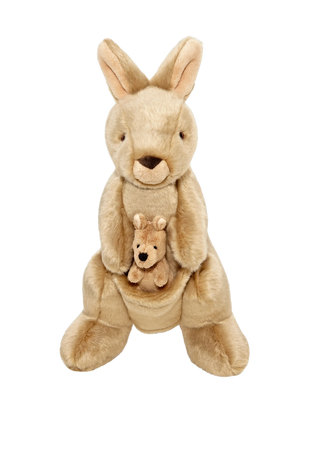 Phoebe and Joey Kangaroo LG Fluff and Tuff