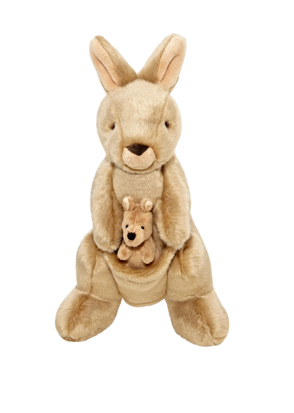 Phoebe and Joey Kangaroo LG Fluff and Tuff
