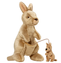 Phoebe and Joey Kangaroo LG Fluff and Tuff
