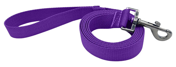 1" Solid Color Snap Leash Fuzzywumpets